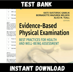 Latest 2023 Evidence-Based Physical Examination Best Practices for Health & Well-Being Assessme Test bank