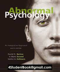 Test Bank for Abnormal Psychology 8th Edition by Barlow