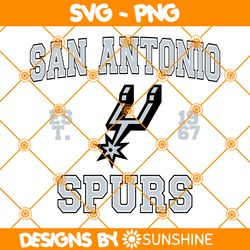 San Antonio Spurs est 1967 Svg, San Antonio Spurs Svg, NBA Team SVG, America Basketball Team Svg