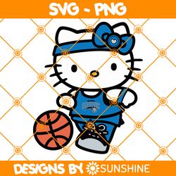 Hello Kitty Orlando Magic SVG, Orlando Magic Svg, Hello Kitty Svg, NBA Team SVG, America Basketball Svg