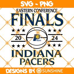 Eastern Conference Finals Indiana Pacers Svg, Indiana Pacers Svg, NBA Champions 2024 Svg, Basketball Eastern Conference