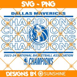 Dallas Mavericks 2024 NBA Champions Svg, Dallas Mavericks Svg, NBA Champions 2024 Svg, Basketball Champions Finals Svg