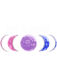 LGBT Pride Not A Phase Bisexual Moon Lgbt Lgbtq Pride