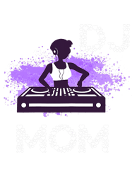 Womens DJ Mom Turntable Beatmaker Techno EDM Music Producer Mother