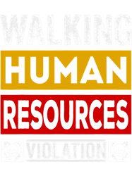 Walking HR Violation Human Resources Nightmare Vintage