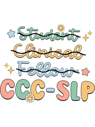 Student Clinical Fellow CCCSLP Squad Speech Therapist SLPA 2