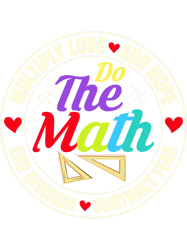 Teacher Job Multiply Love Add Hope Do The Math Education Teacher School