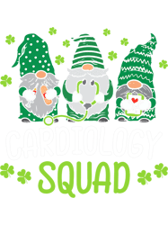 Nursing Cardiology Nurse Squad Funny Gnomes Nurse St Patricks Day