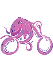 Octopus Lover Kraken Bike Octopus Biker Cyclist Sea Creature Squid