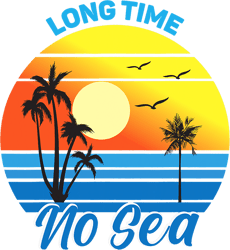 Palm Tree Sea Long Time No Sea
