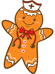 Nursing Gingerbread Nurse Christmas Cookies Baking Nursing