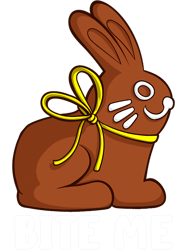 Rabbits Bite Me Funny Joke Meme Bunny Easter Day Pet Farm Owner