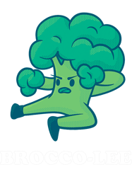 Retro BroccoLee Broccoli Funny Vegans Health Lovers Gift
