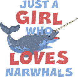 Narwhal Lover Ocean Mammal Narwhal Lover Girls Women Animal Whale Narwhal 21