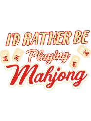 Play Mahjong Chinese Gambler Player Tile Games Gift