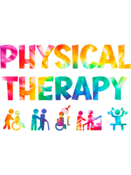 Physical Therapy Tie Dye Physical Therapist Assistant