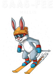 Rabbits Saas Fairy Wallis Switzerland Retro Ski Snowboard Rabbit