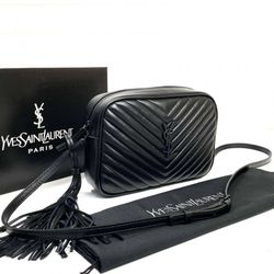 Yves Saint Laurent Lou Camera Bag in Quilted Leather