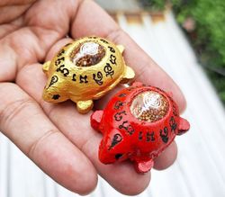Bia Gae Talisman Magic Pendant Bia Gae Millionaires Amulet For Luck Bia Gae Phaya Tao Ruen magic Model "Pay Off Debt" LP