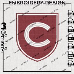 Ncaa Colgate Raiders embroidery Designs, Colgate Raiders machine embroidery, Ncaa Colgate Logo, NCAA embroidery