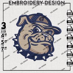 Georgetown Hoyas embroidery Designs , Ncaa Georgetown Hoyas machine embroidery, Ncaa Logo, NCAA embroidery Files