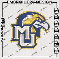 Marquette Golden Eagles embroidery Designs , Ncaa Marquette Golden Eagles machine embroidery, NCAA Logo embroidery Files