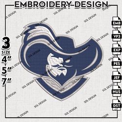 Xavier Musketeers embroidery designs, Xavier Musketeers embroidery, Ncaa Musketeers, Sport embroidery, NCAA embroidery