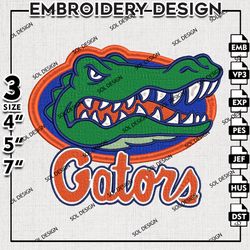 Florida Gators embroidery designs, Florida Gators embroidery, Ncaa Florida Gators embroidery files, NCAA embroidery