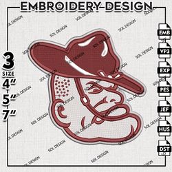 texas a&m aggies embroidery design, texas a&m aggies machine embroidery files, logo sport, sport embroidery