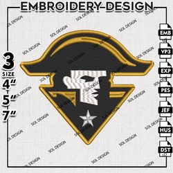Vanderbilt Commodores Embroidery Designs, NCAA Logo Embroidered, Vanderbilt Commodores machine Embroidery Designs