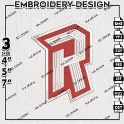 Radford Highlanders Embroidery Designs, NCAA Radford Logo Embroidered, Radford Highlanders machine Embroidery Designs
