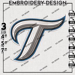MLB Toronto Blue Jays Embroidery Design , MLB Embroidery, Toronto Blue Jays Logo Embroidery, Machine Embroidery Design