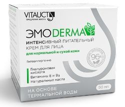 Intensive nourishing face cream EmoDERMA VITAUKT (50 ml.)