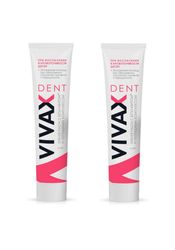 (2 PCs) VIVAX Dent red TOOTHPASTE