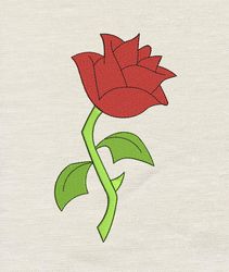 ROSE embroidery design 3 Sizes-INSTANT D0WNL0AD