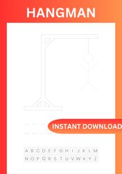 Printable Hangman Game, Hangman Score card