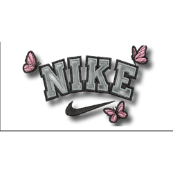 Nike : embroidery SVG PNG  The digitized design is then stitched onto fabric using colored threads to create a hig