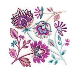 Pink flowers  : Embroidery Design baki anime DemonSlayer Embroidery, Anime Embroidery, Machine Embroidery Desi