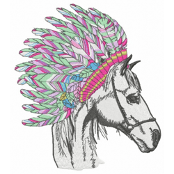 Embroidery Design horse : Custom Embroidery Digitizing is the process of converting a design