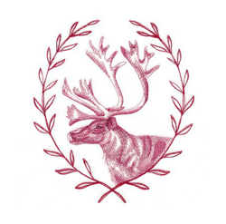 Purple deer : Embroidery Design, Haddonfield EST Embroidery Design,Embroidery design Movie Embroide BIRD