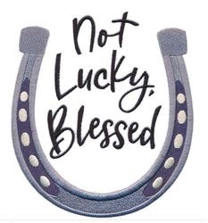 Not Lucky Blessed : Embroidery Design, Haddonfield EST Embroidery Design Embroidery design Movie Embroid