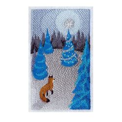Forest fox : Embroidery Design, Haddonfield EST Embroidery Design Embroidery design Movie Embroid