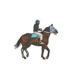 Race Horse : Embroidery Design, Haddonfield EST Embroidery Design Embroidery design Movie Embroid