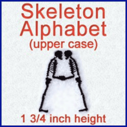 ASkeleton Alphabet Design Pack , Anime Embroidery Designs, Machine Embroidery Design Anime Slider naruto