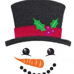 Festive Snowman Face Embroidery Designs , Anime Embroidery Designs, Machine Embroidery Design Anime Slider naruto