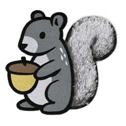 Fuzzy Woodland Squirrel Embroidery Design , Anime Embroidery Designs, Machine Embroidery Design Anime Slider naruto