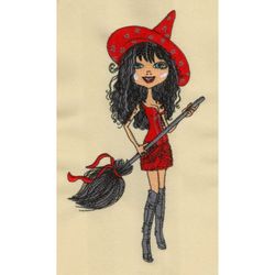 witch girl Embroidery Design , Anime Embroidery , Machine Embroidery Design Anime Slider naruto