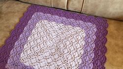 Fall bouquet blanket crochet pattern, crochet baby blanket pattern, crochet blanket pattern PDF, crochet square blanket