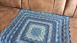 Future blanket crochet pattern, crochet baby blanket pattern, crochet blanket PDF, crochet lacy square blanket pattern