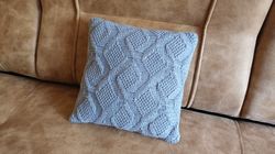 Success pillow crochet pattern, crochet pillow pattern, textured pillow case, decorative pillow, pillow cover pattern